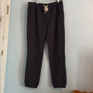 Abercrombie and Fitch grey drawstring sweatpants